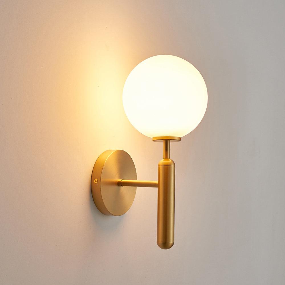Modern Glass Wall Sconce - Elegant Lighting Fixture