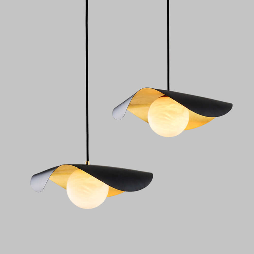 Modern Metal Hanging Lamp 35/40cm - Warm Light