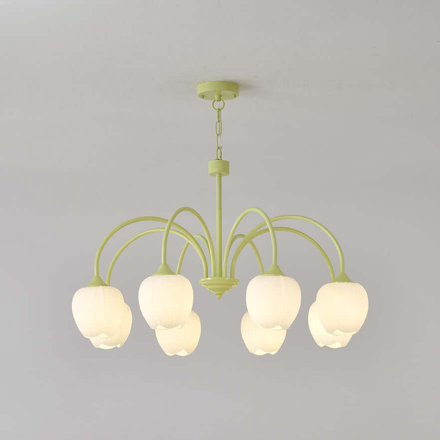 Tulip Matcha Chandelier