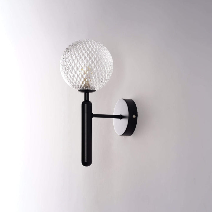 Modern Glass Wall Sconce - Elegant Lighting Fixture