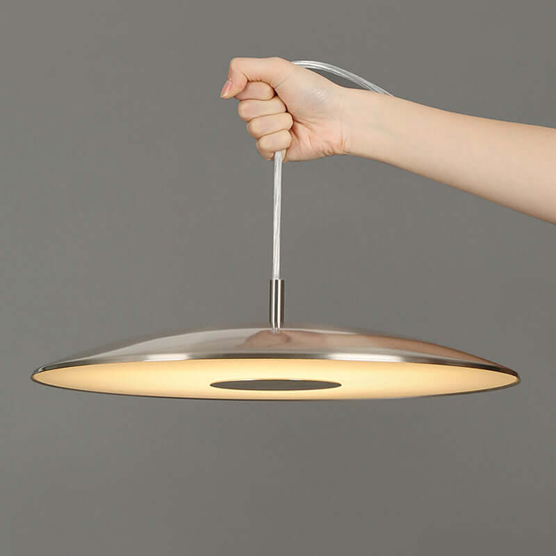 Modern Iron Nickel LED Pendant Light