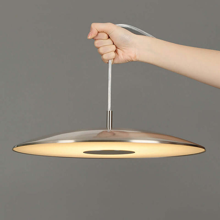 Modern Iron Nickel LED Pendant Light
