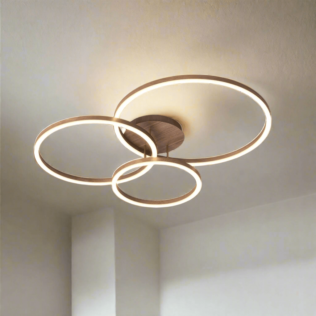 Modern LED Ring Ceiling Light Fixture