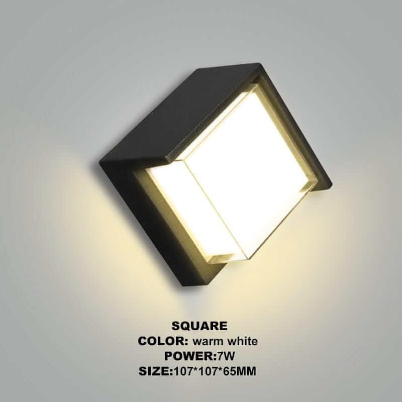 Outdoor LED Wall Light with Motion Sensor
