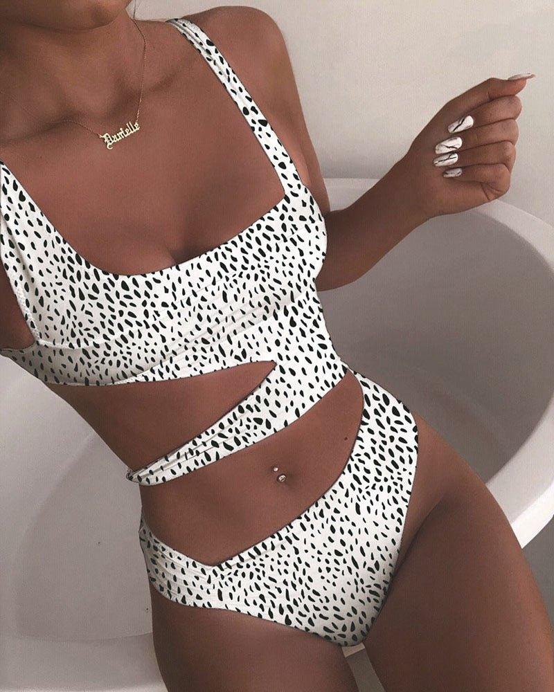 Push-Up One-Piece Swimsuit for Women
