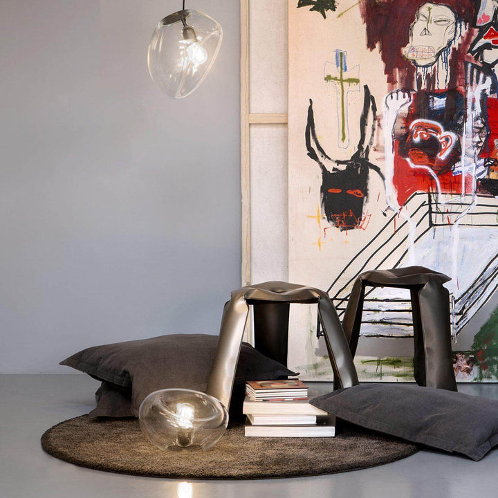 Modern Glass Pendant Lamp, Water Drop Design