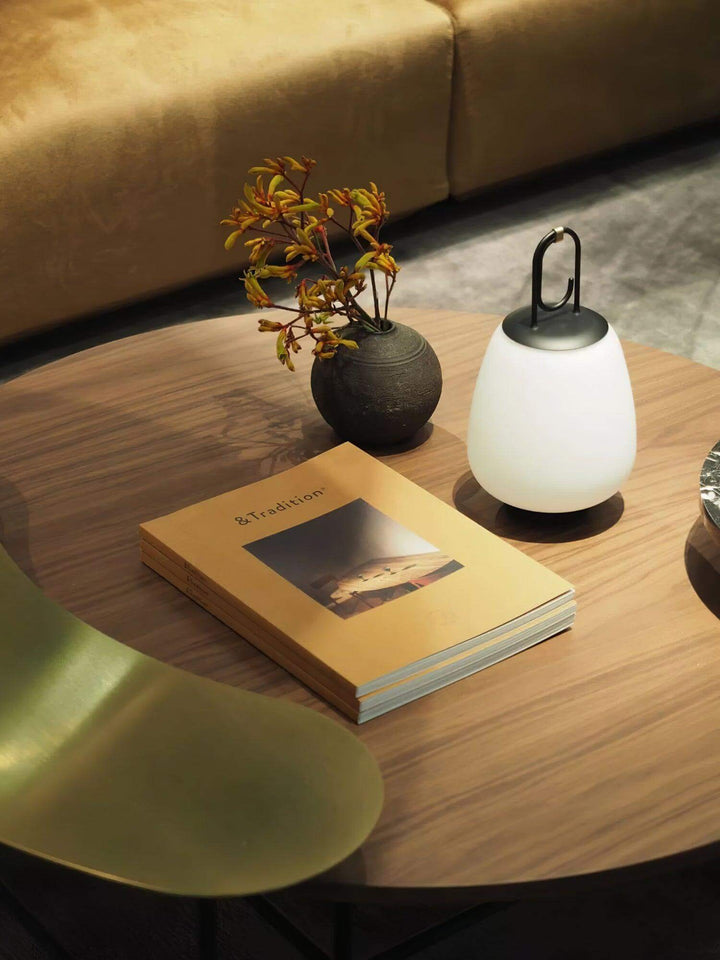 Portable LED Table Lamp with Built-in Battery