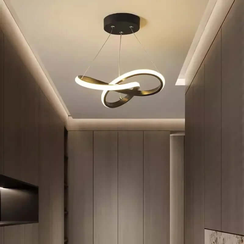 Modern LED Ceiling Light with Remote, 24cm