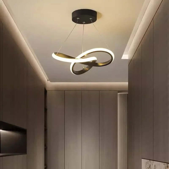 Modern LED Ceiling Light with Remote, 24cm