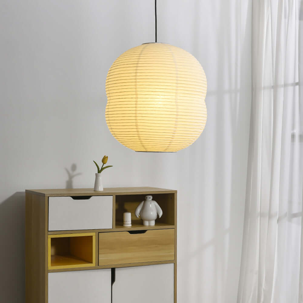 Handmade Washi Paper Pendant Light - 40cm