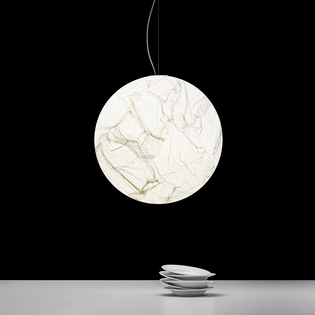 Silk Pendant Lamp with Soft Ambient Glow