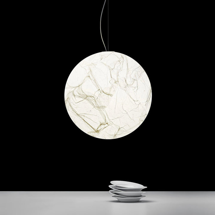 Silk Pendant Lamp with Soft Ambient Glow