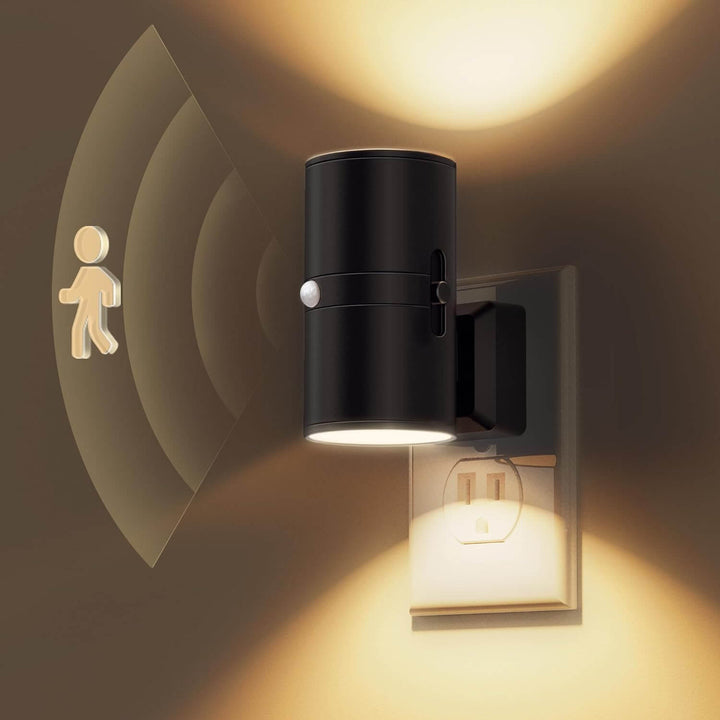 LED Night Lamp with Dual Modes - Auto On/Off