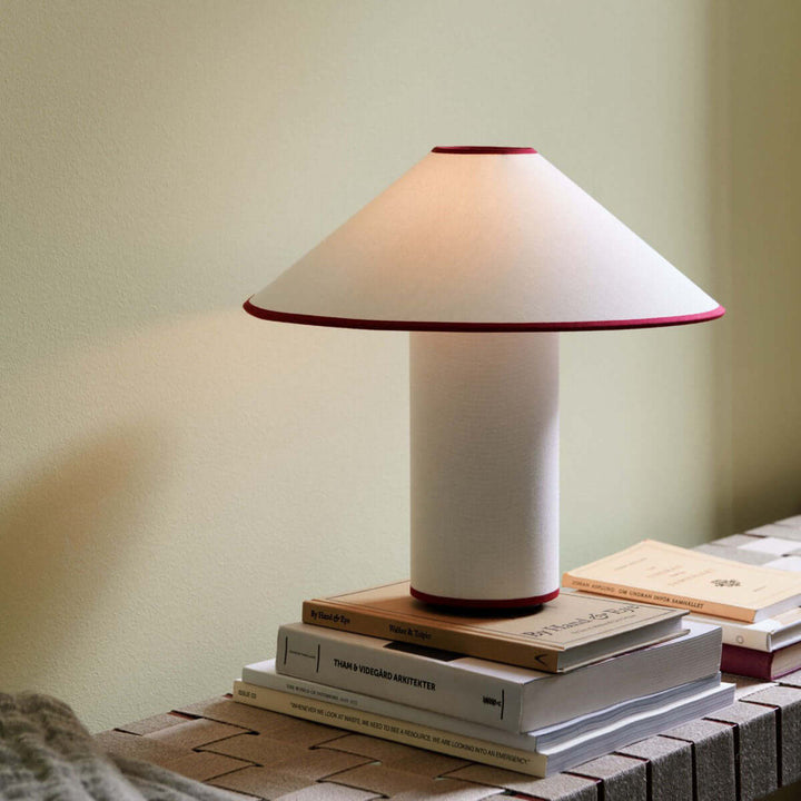 Elegant Metal & Fabric Table Lamp 32cm