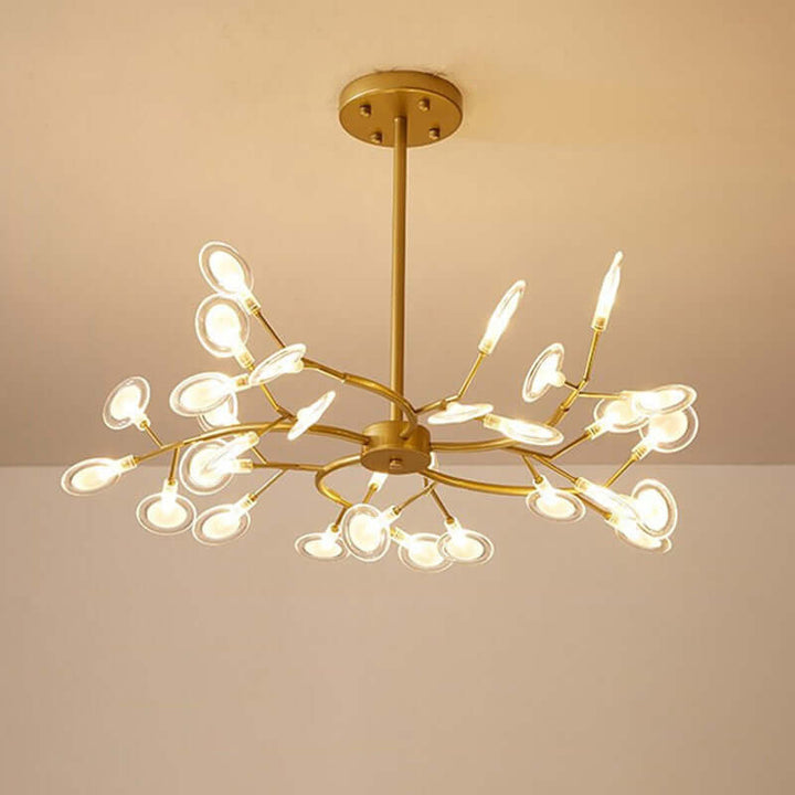 Modern Acrylic Chandelier Firefly Design