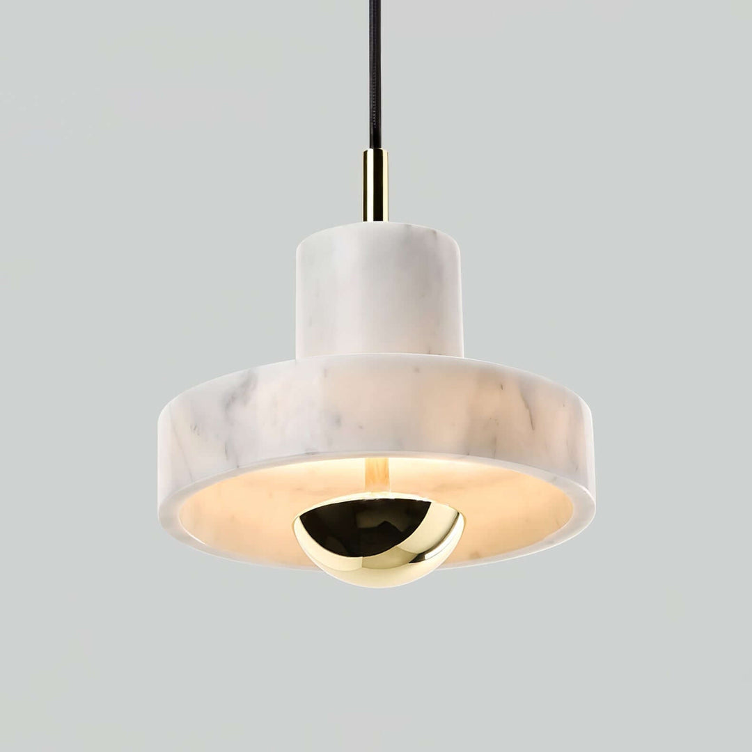 Marble Pendant Lamp with Integrated LED