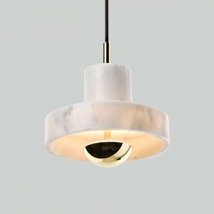 Marble Pendant Lamp with Integrated LED