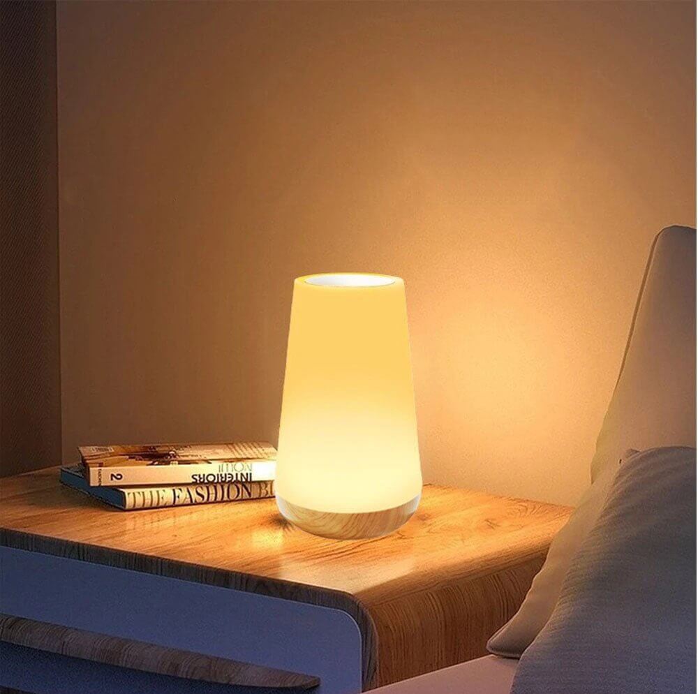 Portable LED Table Lamp with Touch Control