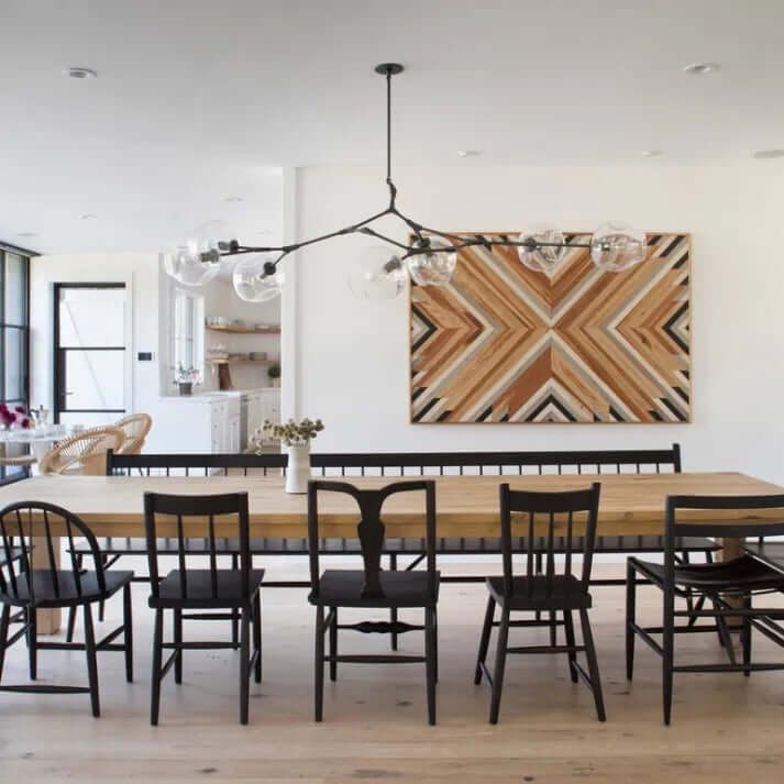 Modern Bubble Glass Sputnik Chandelier
