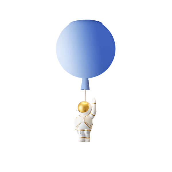 Modern Moon Astronaut LED Ceiling Light
