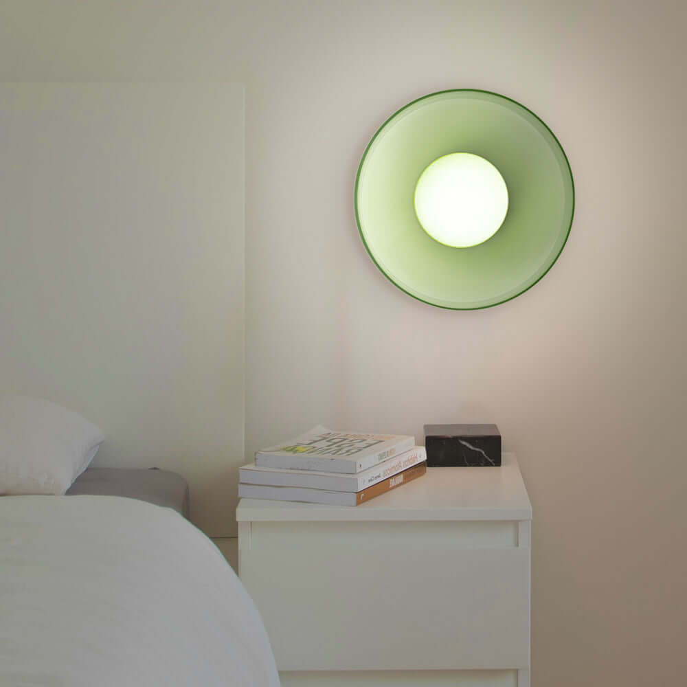 Modern Round Glass Ceiling Light Fixture