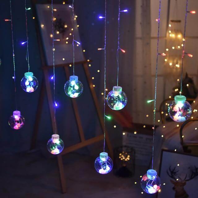 Outdoor LED Globe String Lights