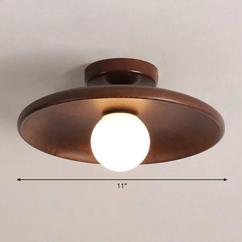 Shallow Bowl Ceiling Light