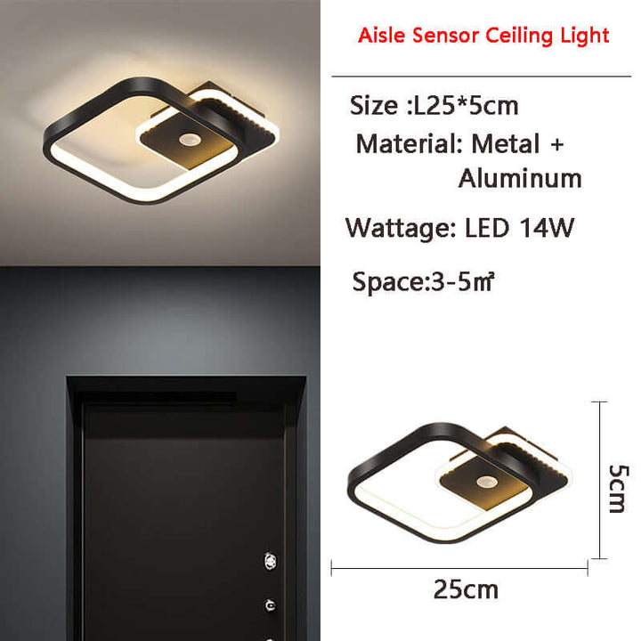 Motion Sensor LED Ceiling Light