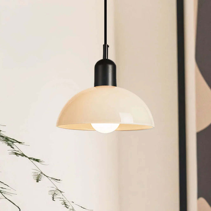 Colorful Glass Bowl Pendant Light