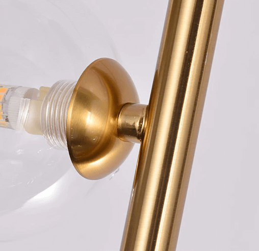 Frosted Glass Chandelier Modern Ceiling Light Fixture