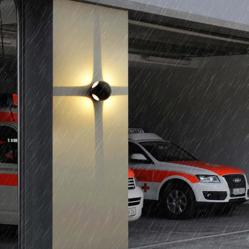 Modern Ball Aluminum Wall Light