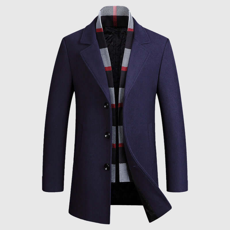 Men's Shawl Collar Coat