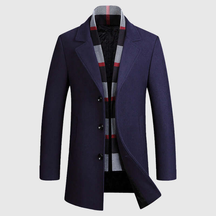 Men's Shawl Collar Coat