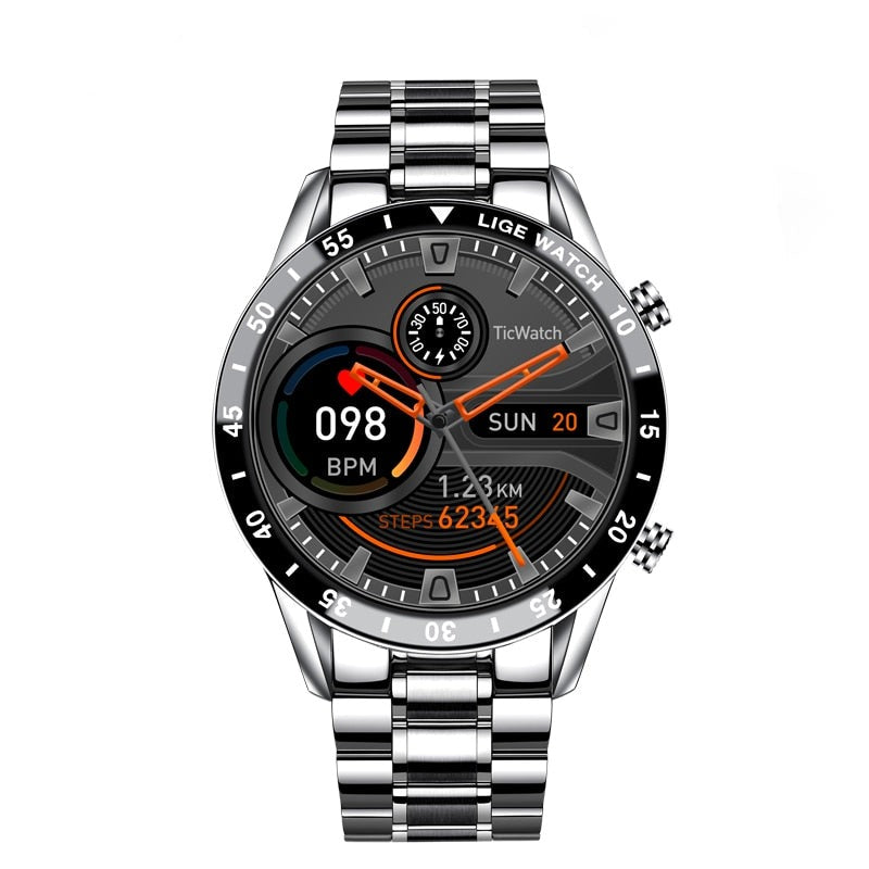 Activity tracker smartwatch for diverse sports modes, tracking calories & distance. Your fitness companion.