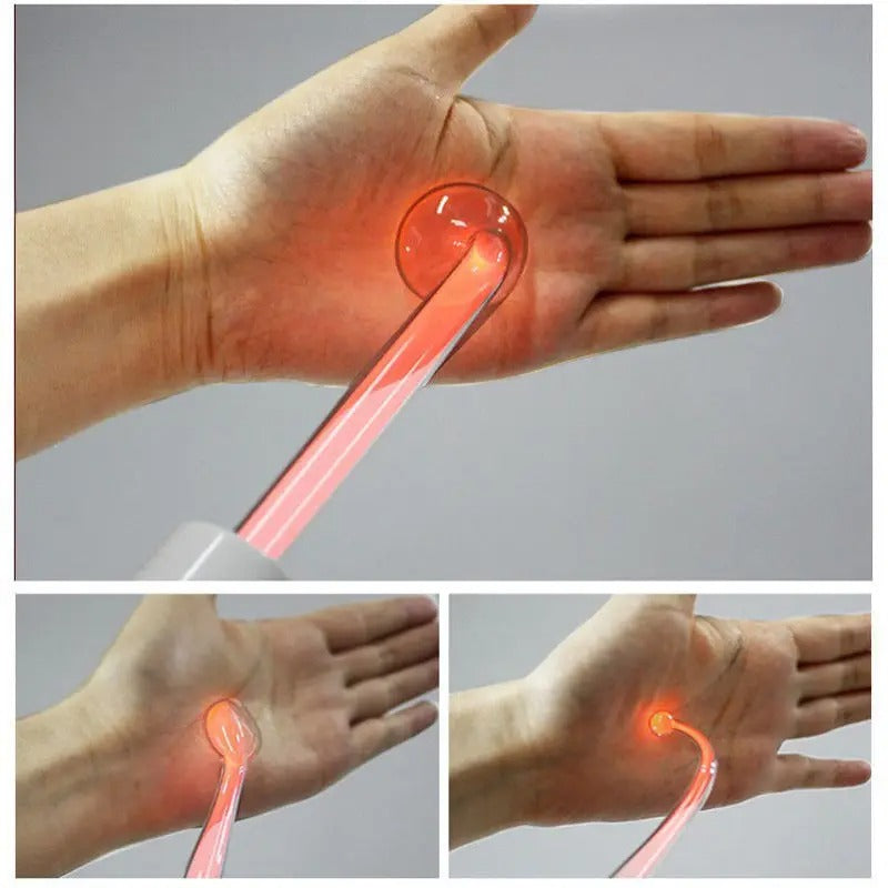 Advanced High-Frequency Facial & Hair Therapy Device for Women