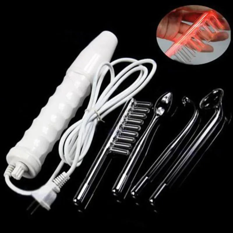 Advanced High-Frequency Facial & Hair Therapy Device for Women