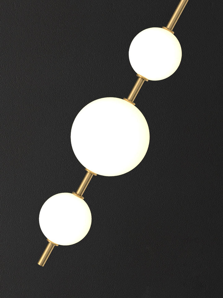 Modern Glass Globe Wall Lamp
