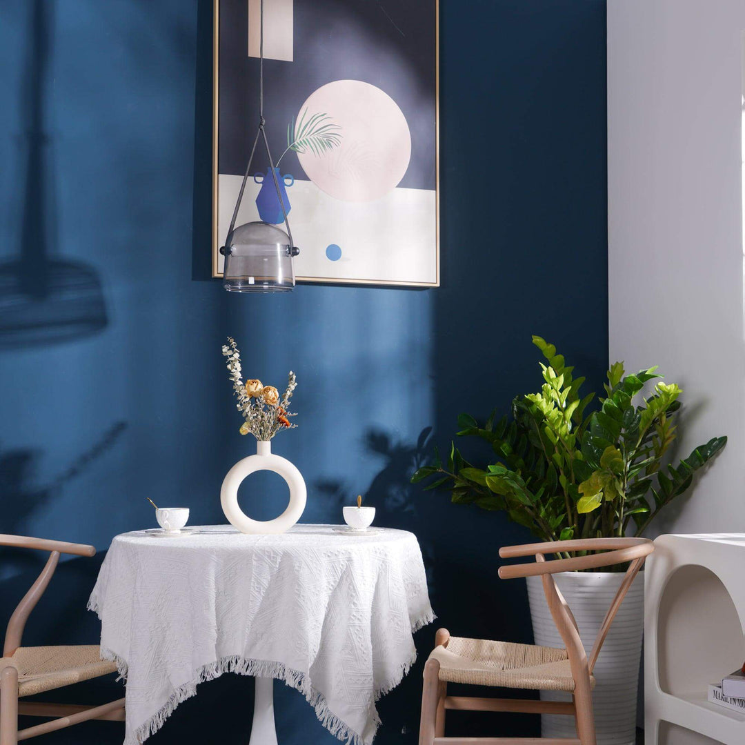 Modern Pendant Lamp with Metal Accents