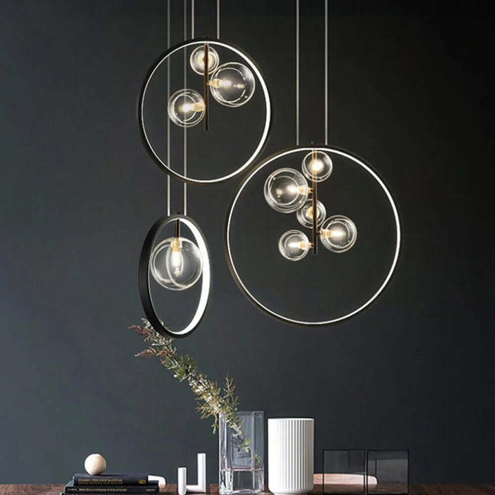 Modern Bubble Glass Pendant Light
