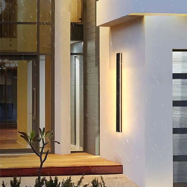 Modern LED Wall Light Fixture - Acrylic & Metal