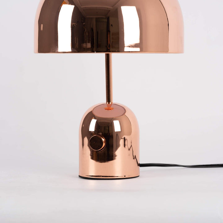 Modern Acrylic & Metal Bell Table Lamp