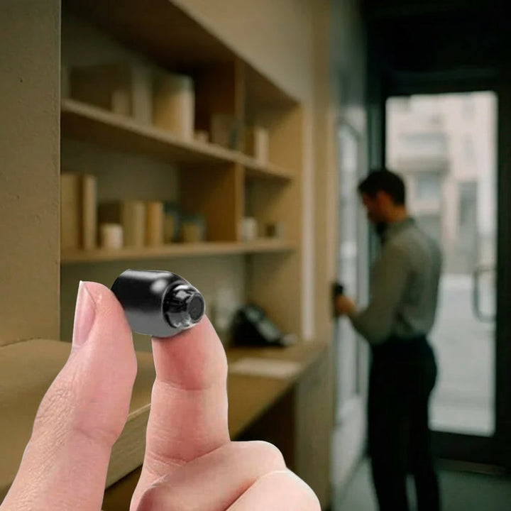 Monitor your home with this 1080P discreet nanny cam, a WiFi surveillance camera with audio.