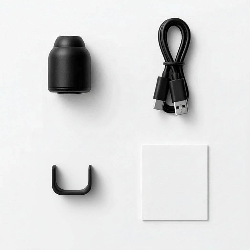 Discreet 1080P nanny cam, a wireless WiFi home security camera with audio monitoring & remote view.