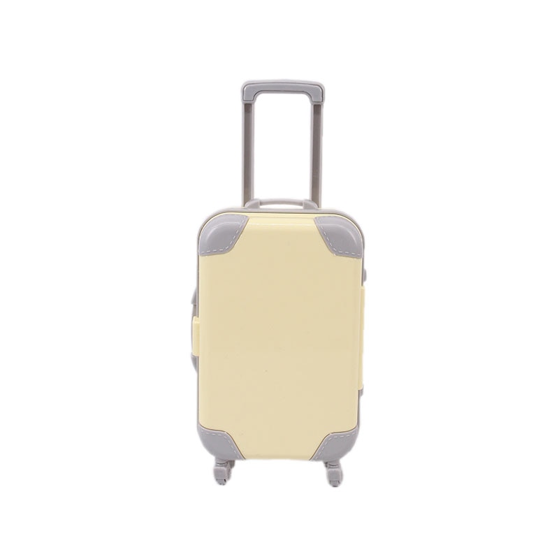Gift for kids: durable 18-inch doll travel suitcase for pretend play & toy storage.