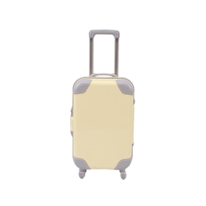 Gift for kids: durable 18-inch doll travel suitcase for pretend play & toy storage.
