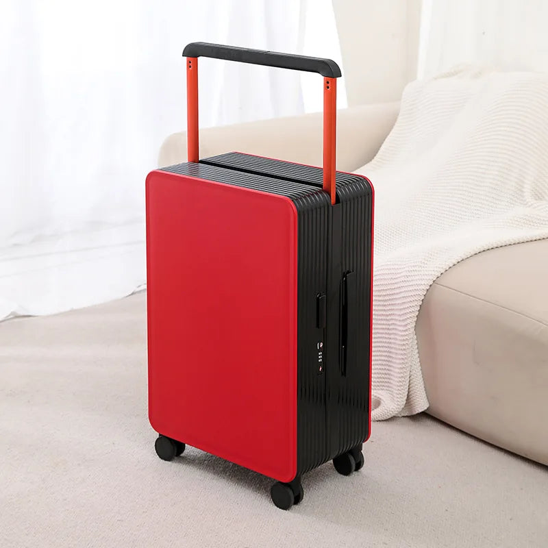 High-quality Dublin PP hard shell luggage; durable, modern suitcase designed for comfortable and safe travel.
