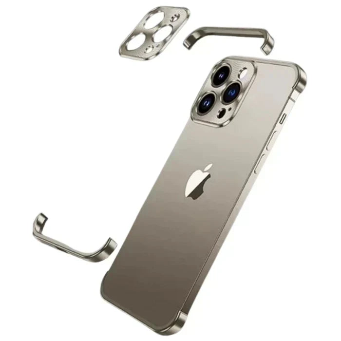 Protective slim iPhone accessory. Durable metal case for reliable mobile protection.
