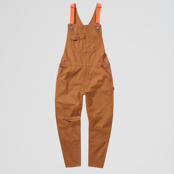Durable unisex garden overalls for gardening & outdoor work. Full-length, comfortable utility workwear.