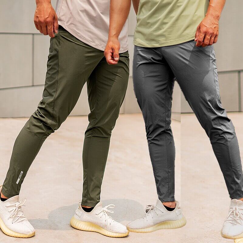 Men's Tapered Joggers - Lightweight Comfort Trousers