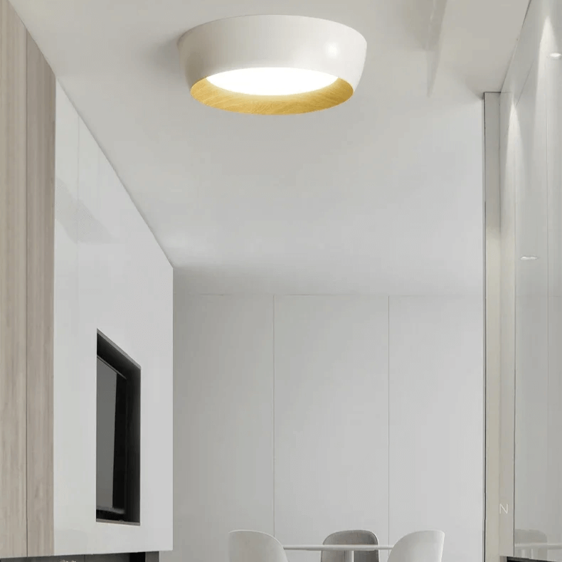 Modern Wood Accent Ceiling Light